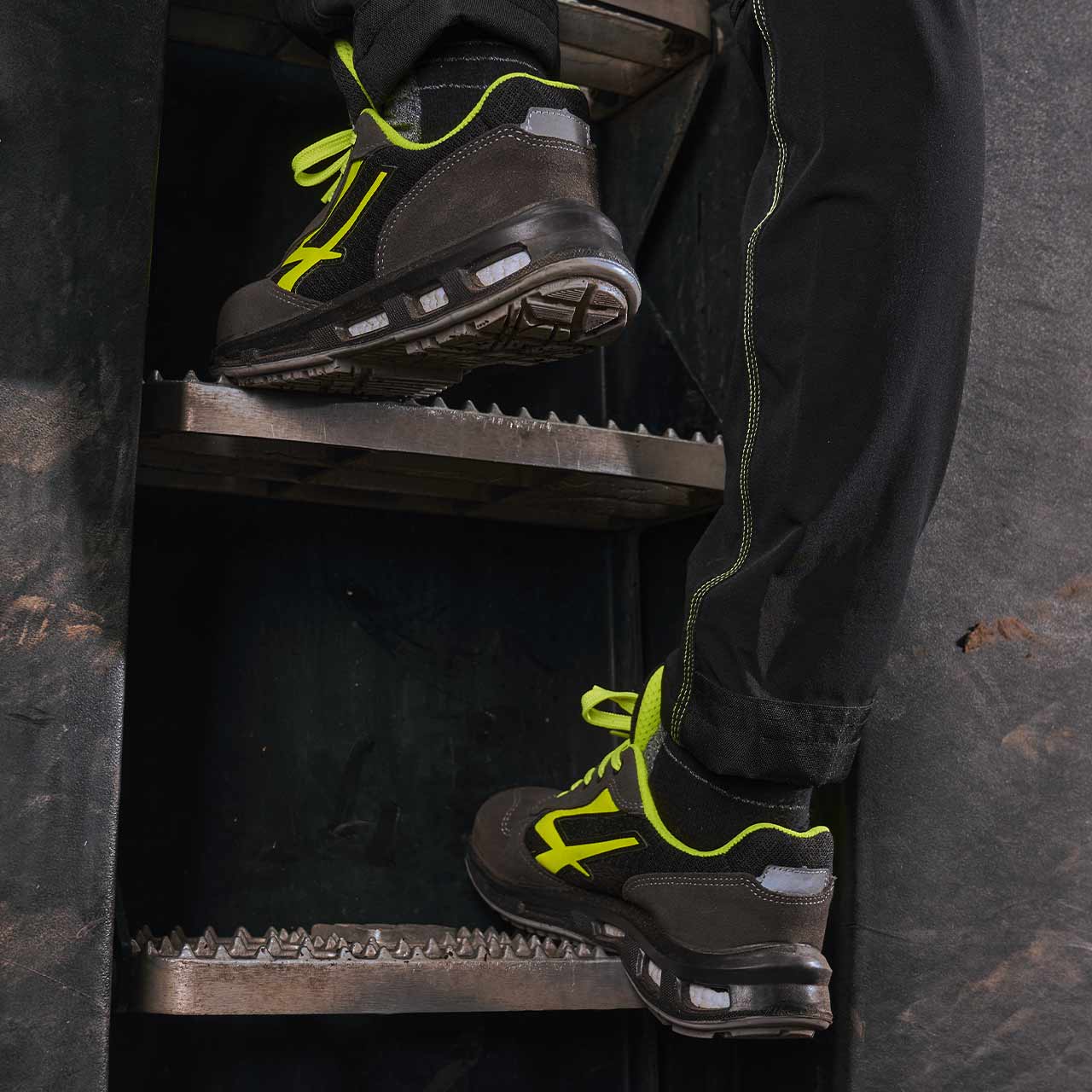Scarpe basse antinfortunistiche Yellow s ESD U-Power